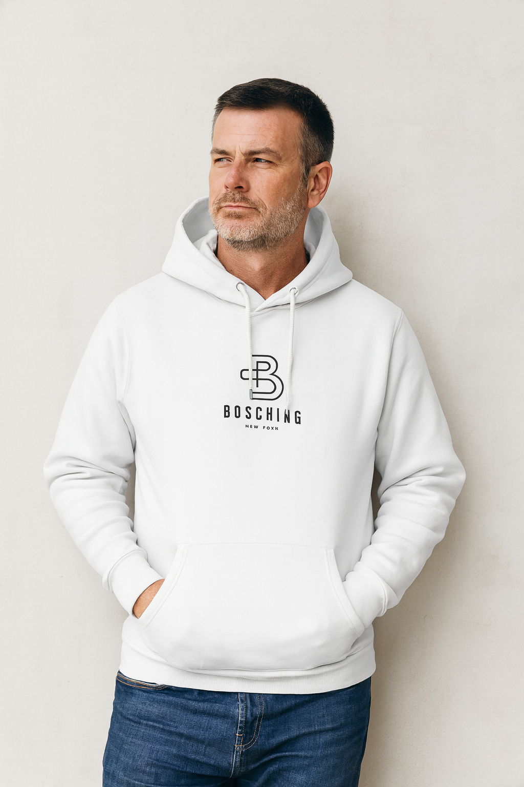 BÜSCHING NY Embroidered Unisex Hoodie