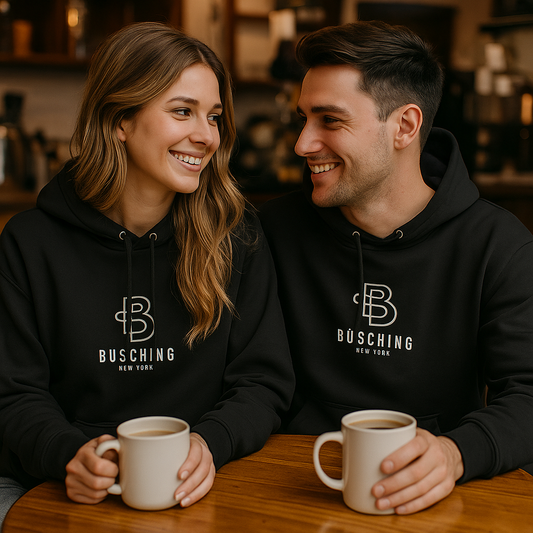 BÜSCHING NY Embroidered Unisex Hoodie