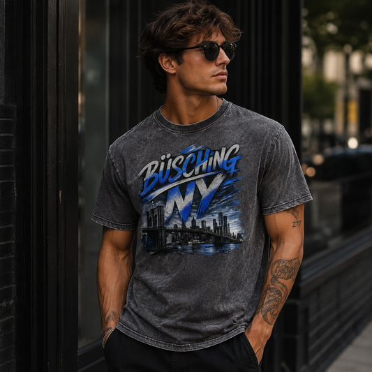 BÜSCHING NY Brooklyn Nights Tee