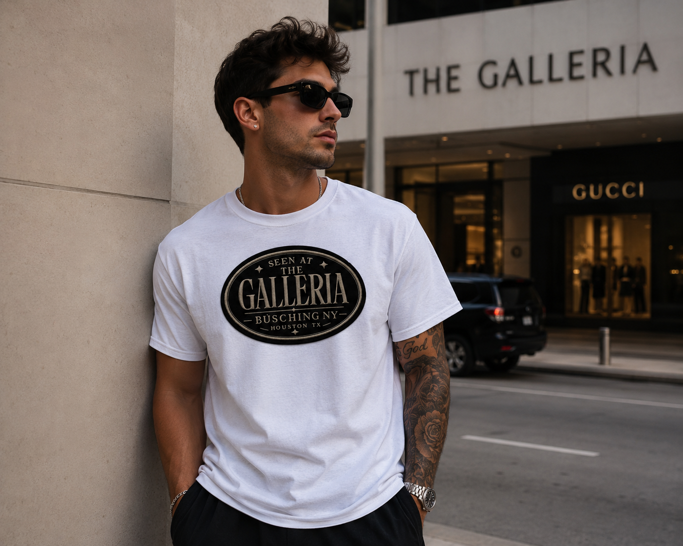 Seen at The Galleria Tee