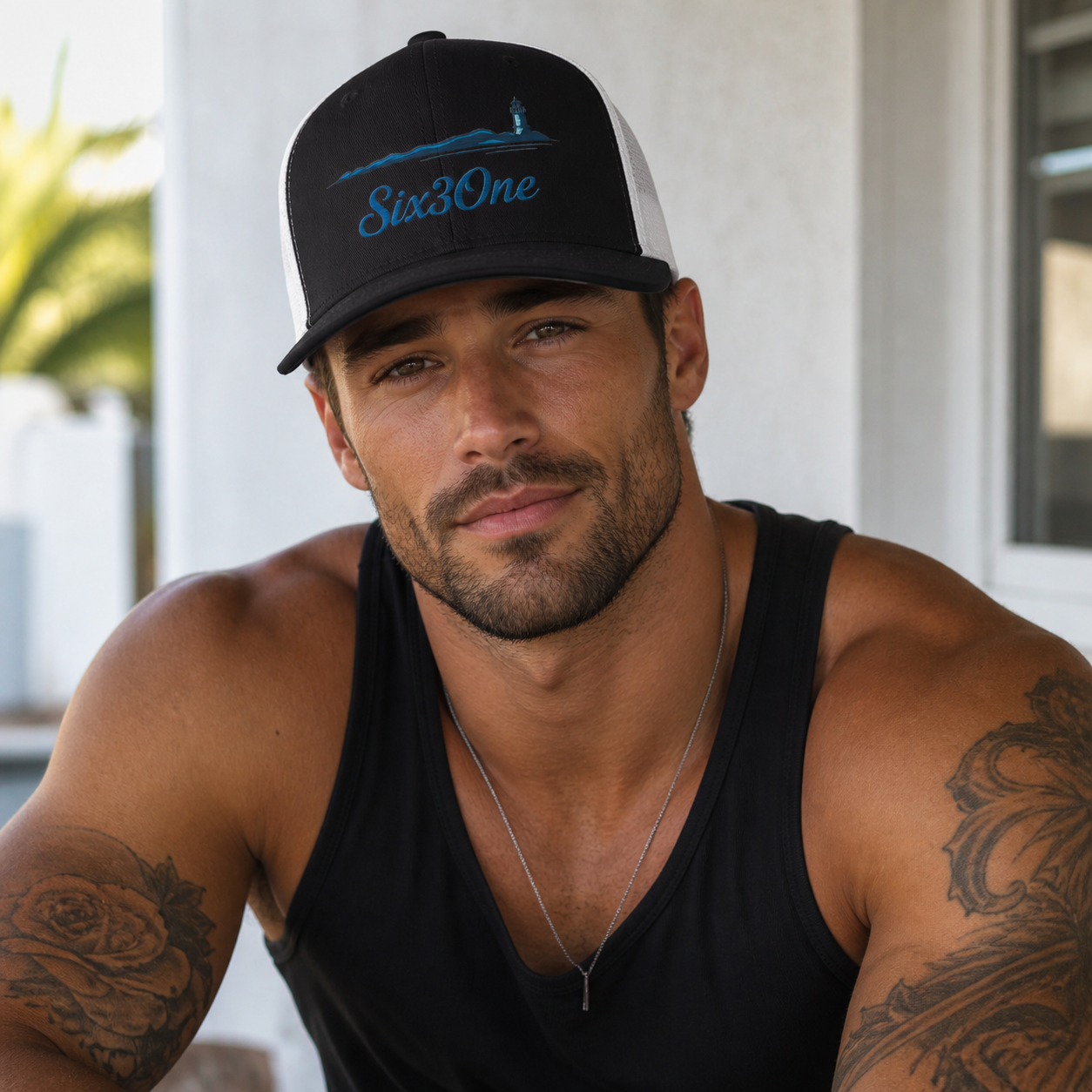 Six3one Lighthouse Closed-back trucker cap
