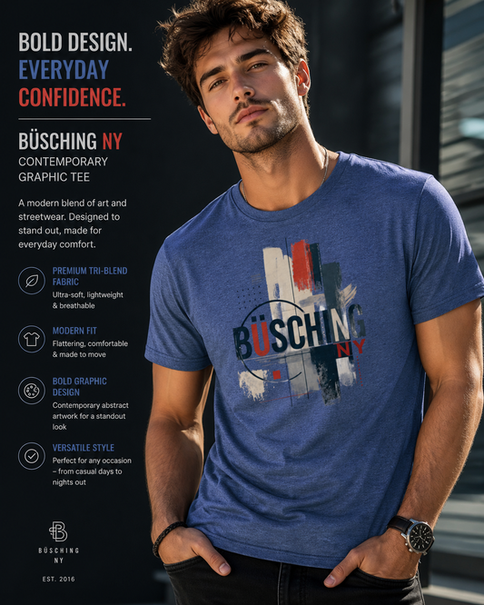 Büsching NY Contemporary Graphic Tee
