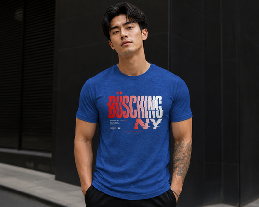 BÜSCHING NY Gradient Glitch Tee