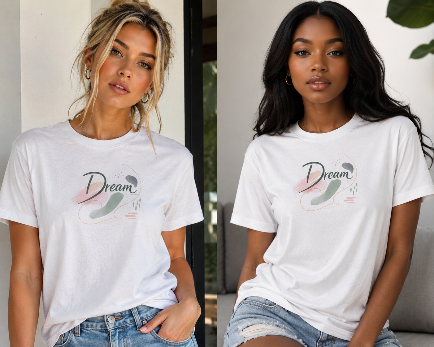 Dreamscape Abstract Tee